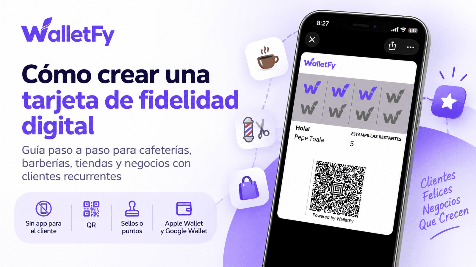 Cómo crear una tarjeta de fidelidad digital paso a paso